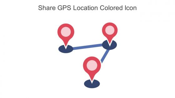 Share GPS Location Colored Icon In Powerpoint Pptx Png And Editable Eps Format