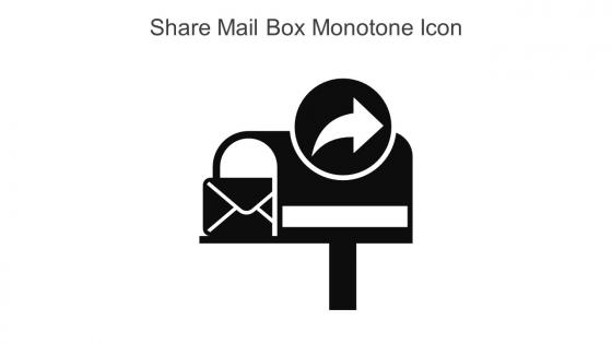 Share Mail Box Monotone Icon In Powerpoint Pptx Png And Editable Eps Format