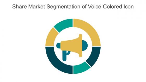 Share Market Segmentation Of Voice Colored Icon In Powerpoint Pptx Png And Editable Eps Format