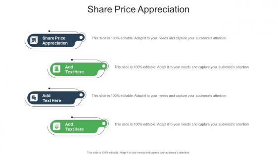 Share Price Appreciation In Powerpoint And Google Slides Cpb