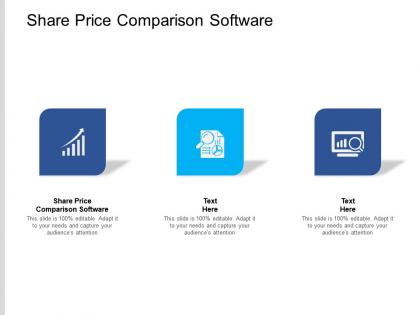 Share price comparison software ppt powerpoint presentation infographic template format ideas cpb