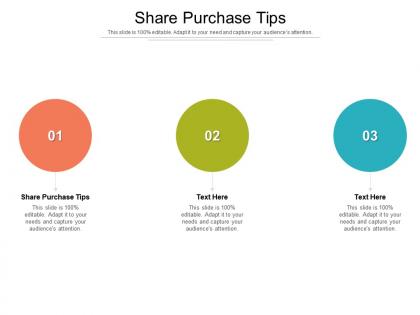 Share purchase tips ppt powerpoint presentation infographics themes cpb