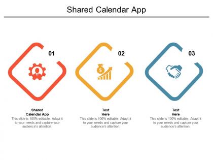 Shared calendar app ppt powerpoint presentation inspiration slide cpb