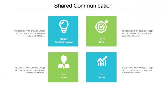 Shared communication ppt powerpoint presentation outline ideas cpb