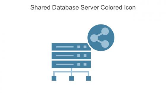 Shared Database Server Colored Icon In Powerpoint Pptx Png And Editable Eps Format