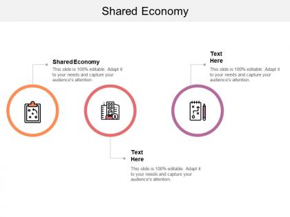 Shared economy ppt powerpoint presentation model portfolio cpb
