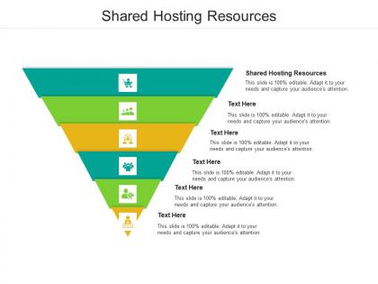 Shared hosting resources ppt powerpoint presentation infographic template show cpb