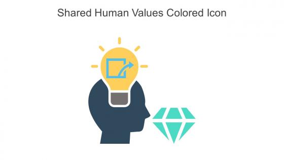 Shared Human Values Colored Icon In Powerpoint Pptx Png And Editable Eps Format