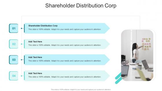 Shareholder Distribution Corp In Powerpoint And Google Slides Cpb