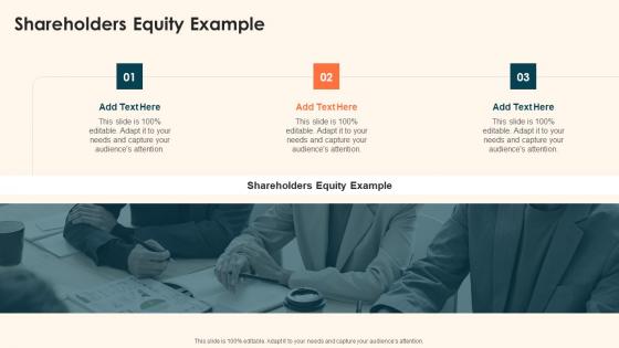 Shareholders Equity Example In Powerpoint And Google Slides Cpb