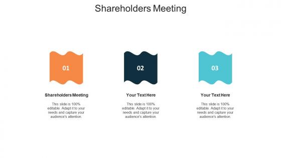 Shareholders meeting ppt powerpoint presentation professional clipart images cpb