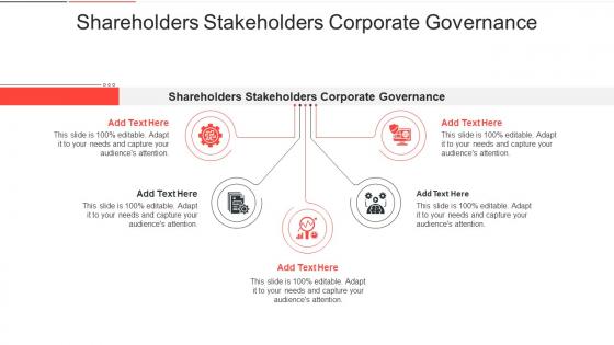 Shareholders Stakeholders Corporate Governance In Powerpoint And Google Slides Cpb