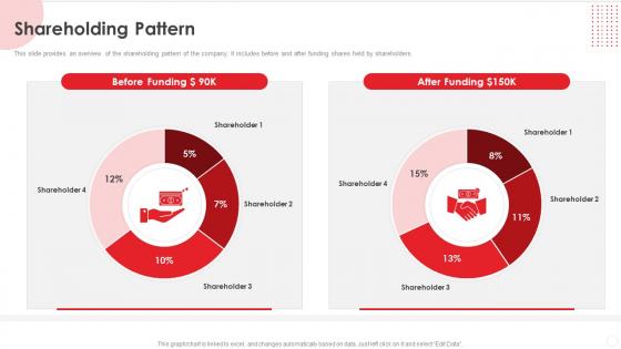 Shareholding Pattern Hearo Live Seed Round Investor Funding Elevator Pitch Deck