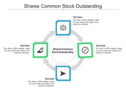 Shares common stock outstanding ppt powerpoint presentation portfolio files cpb