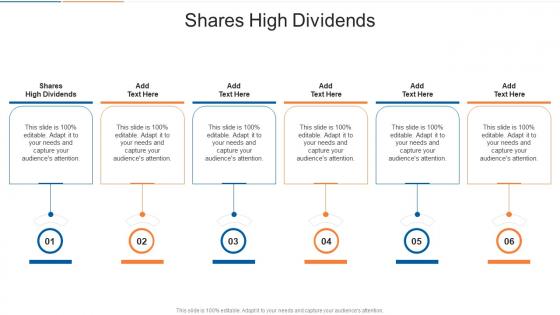 Shares High Dividends In Powerpoint And Google Slides Cpb