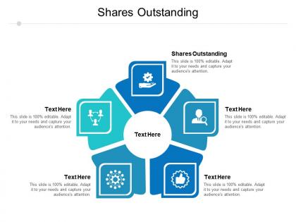 Shares outstanding ppt powerpoint presentation inspiration cpb