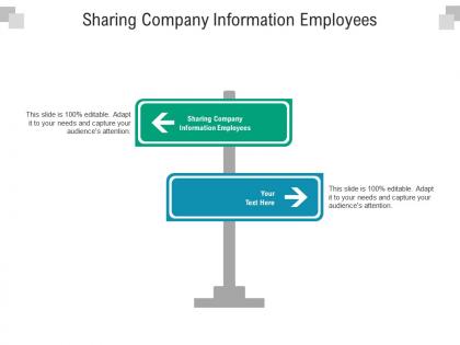 Sharing company information employees ppt powerpoint presentation pictures inspiration cpb