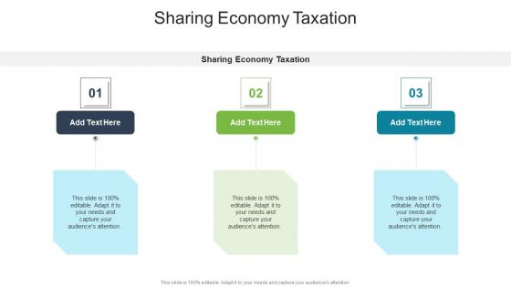 Sharing Economy Taxation In Powerpoint And Google Slides Cpb