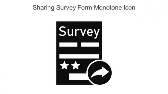 Sharing Survey Form Monotone Icon In Powerpoint Pptx Png And Editable Eps Format