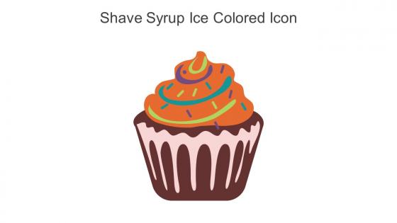 Shave Syrup Ice Colored Icon In Powerpoint Pptx Png And Editable Eps Format