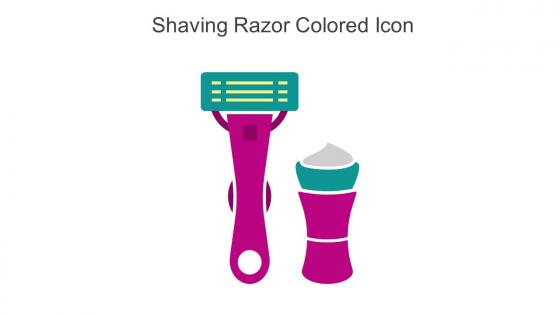 Shaving Razor Colored Icon In Powerpoint Pptx Png And Editable Eps Format