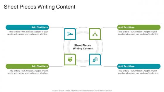 Sheet Pieces Writing Content In Powerpoint And Google Slides Cpb