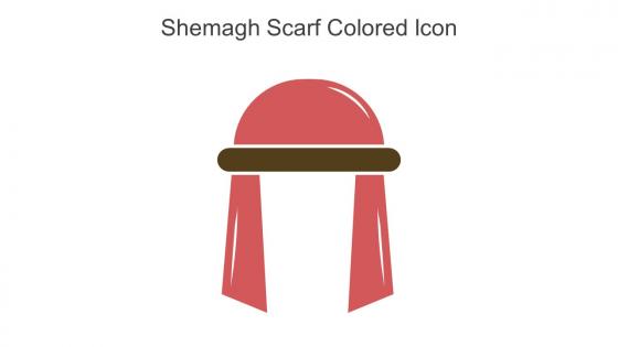 Shemagh Scarf Colored Icon In Powerpoint Pptx Png And Editable Eps Format