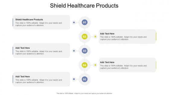 Shield Healthcare Products In Powerpoint And Google Slides Cpb