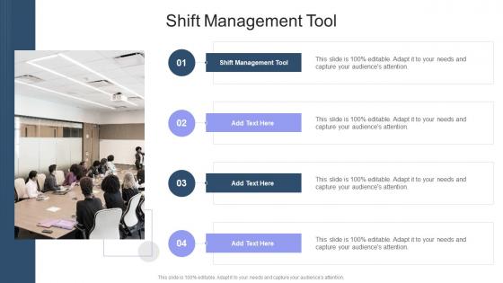 Shift Management Tool In Powerpoint And Google Slides Cpb