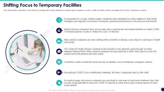 Shifting focus to temporary facilities covid 19 business survive adapt post recovery