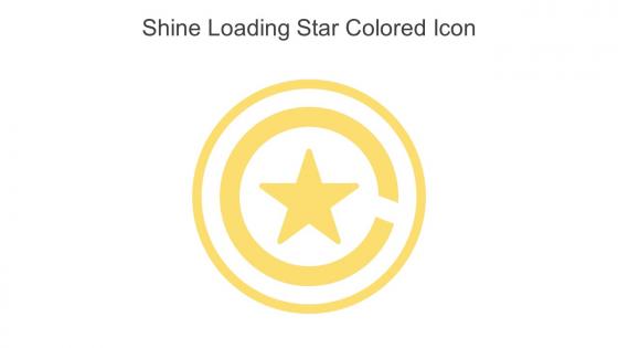 Shine Loading Star Colored Icon In Powerpoint Pptx Png And Editable Eps Format