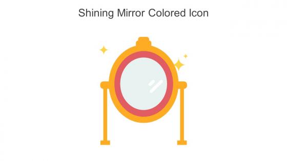 Shining Mirror Colored Icon In Powerpoint Pptx Png And Editable Eps Format