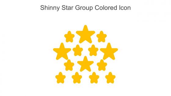 Shinny Star Group Colored Icon In Powerpoint Pptx Png And Editable Eps Format