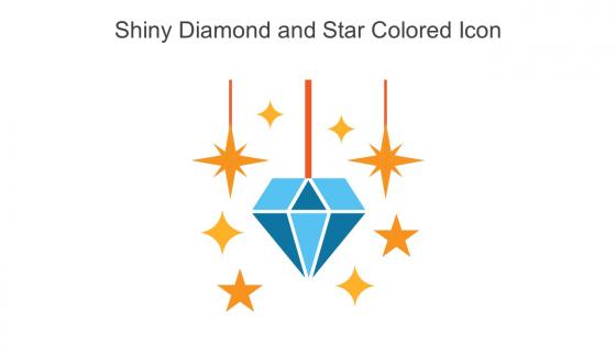 Shiny Diamond And Star Colored Icon In Powerpoint Pptx Png And Editable Eps Format