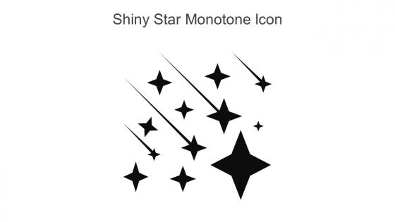 Shiny Star Monotone Icon In Powerpoint Pptx Png And Editable Eps Format