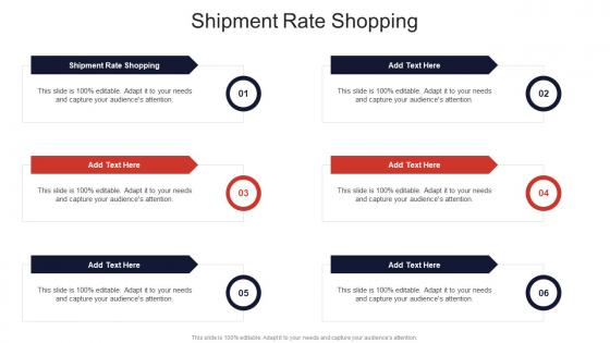 Shipment Rate Shopping In Powerpoint And Google Slides Cpb