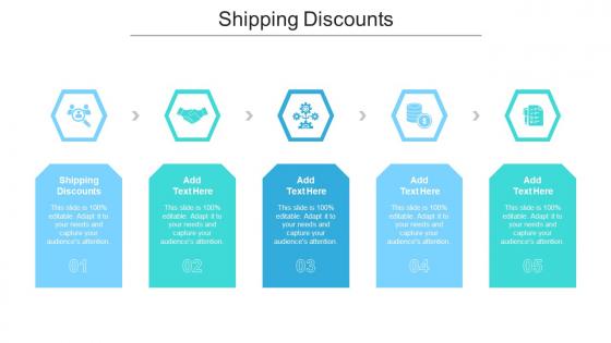 Shipping Discounts Ppt Powerpoint Presentation Pictures Graphic Tips Cpb