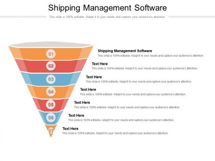 Shipping management software ppt powerpoint presentation inspiration graphics design cpb