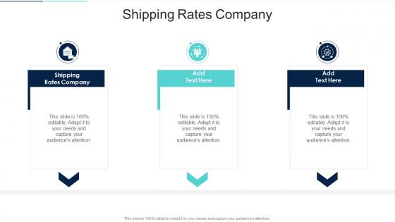 Shipping Rates Company In Powerpoint And Google Slides Cpb