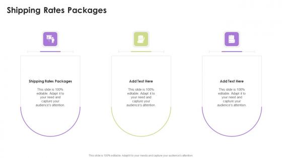 Shipping Rates Packages In Powerpoint And Google Slides Cpb