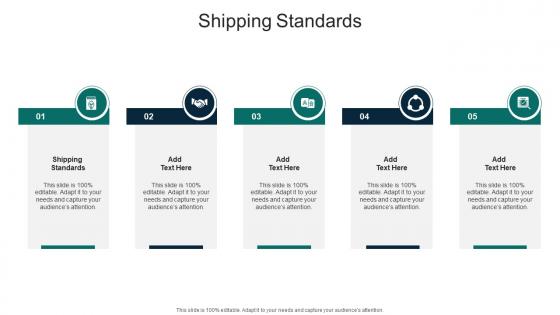 Shipping Standards In Powerpoint And Google Slides Cpb