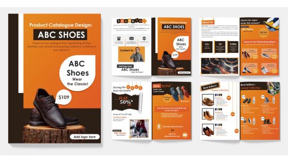 Shoe Catalogue Design Bifold
