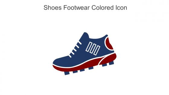 Shoes Footwear Colored Icon In Powerpoint Pptx Png And Editable Eps Format