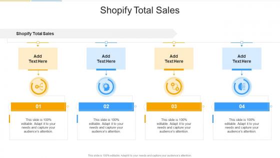 Shopify Total Sales In Powerpoint And Google Slides Cpb