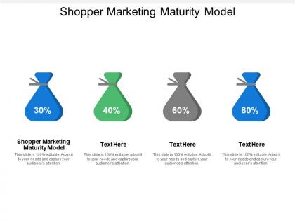 Shopper marketing maturity model ppt powerpoint presentation ideas model cpb
