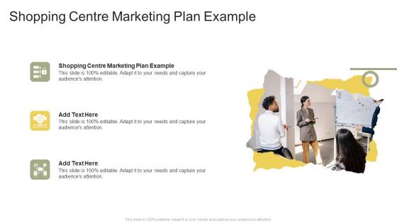 Shopping Centre Marketing Plan Example In Powerpoint And Google Slides Cpb
