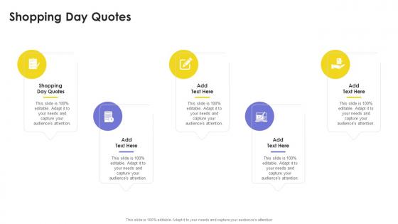 Shopping Day Quotes In Powerpoint And Google Slides Cpb