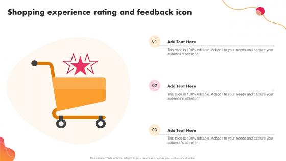 Shopping Experience Rating And Feedback Icon