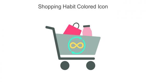 Shopping Habit Colored Icon In Powerpoint Pptx Png And Editable Eps Format