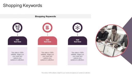 Shopping Keywords In Powerpoint And Google Slides Cpb